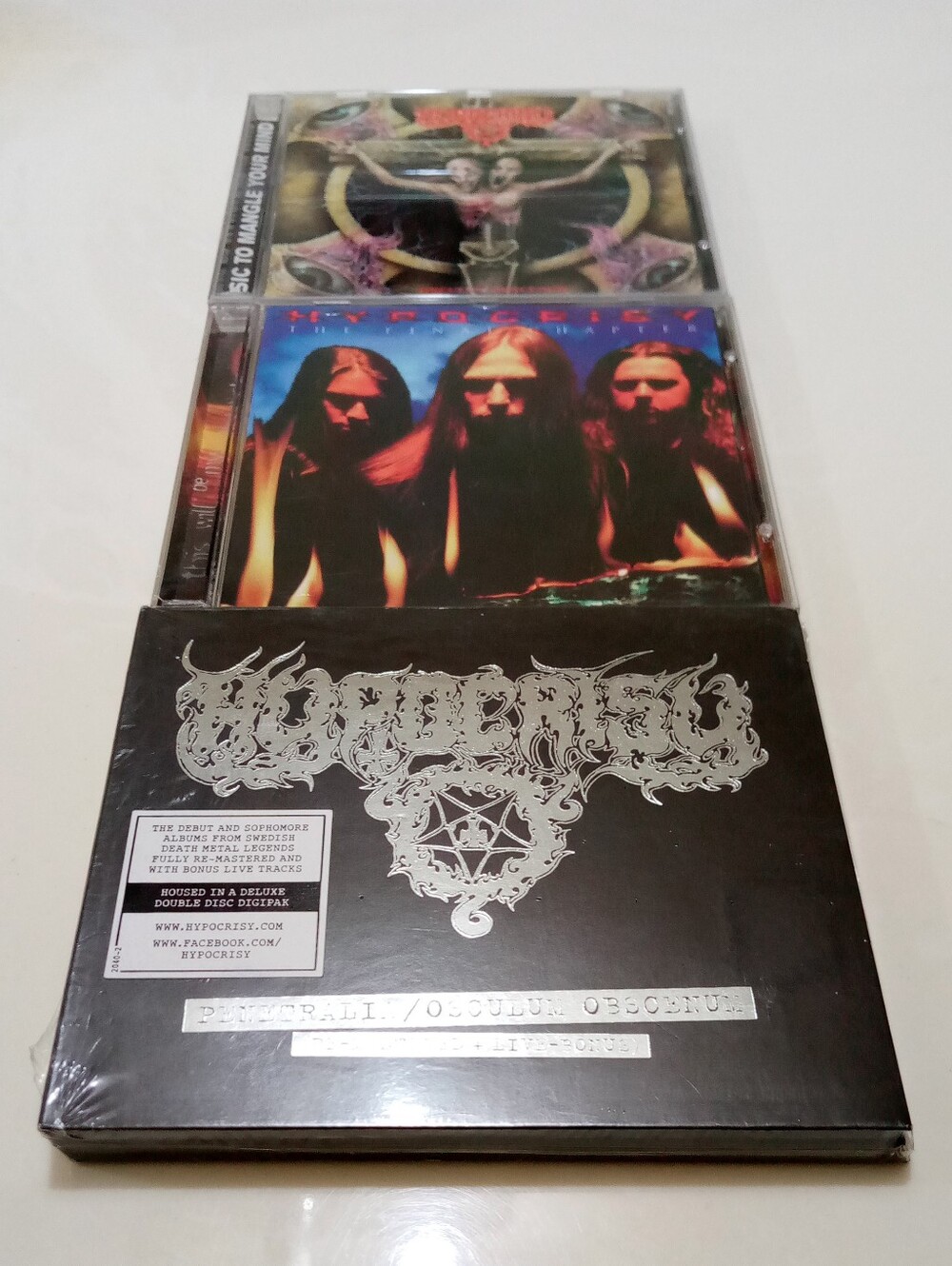 NIP/NWOP 3 Hypocrisy Nuclear Blast CDs
